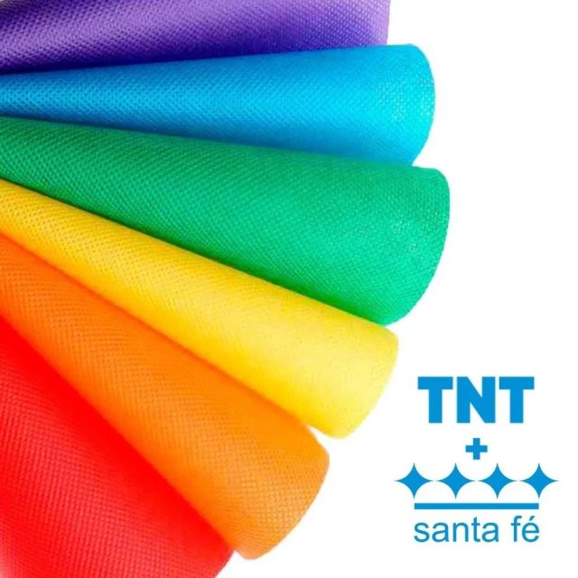 Kit com 5, 10 ou 15 metros de TNT colorido 40g - Santa Fé